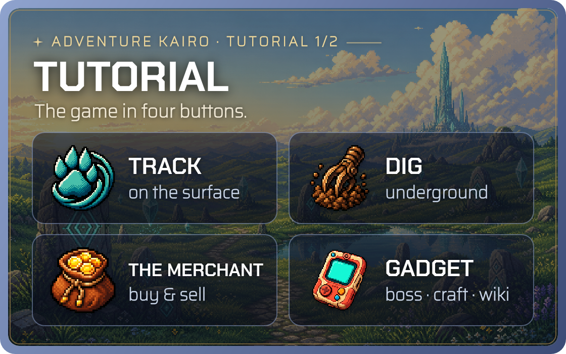 The game in four buttons